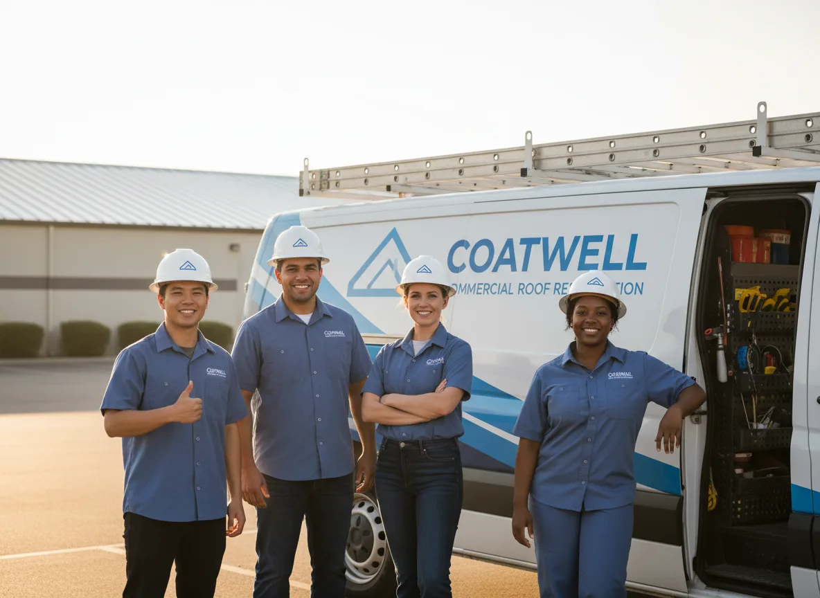 Commercial roof coating company in Old Appleton, MO